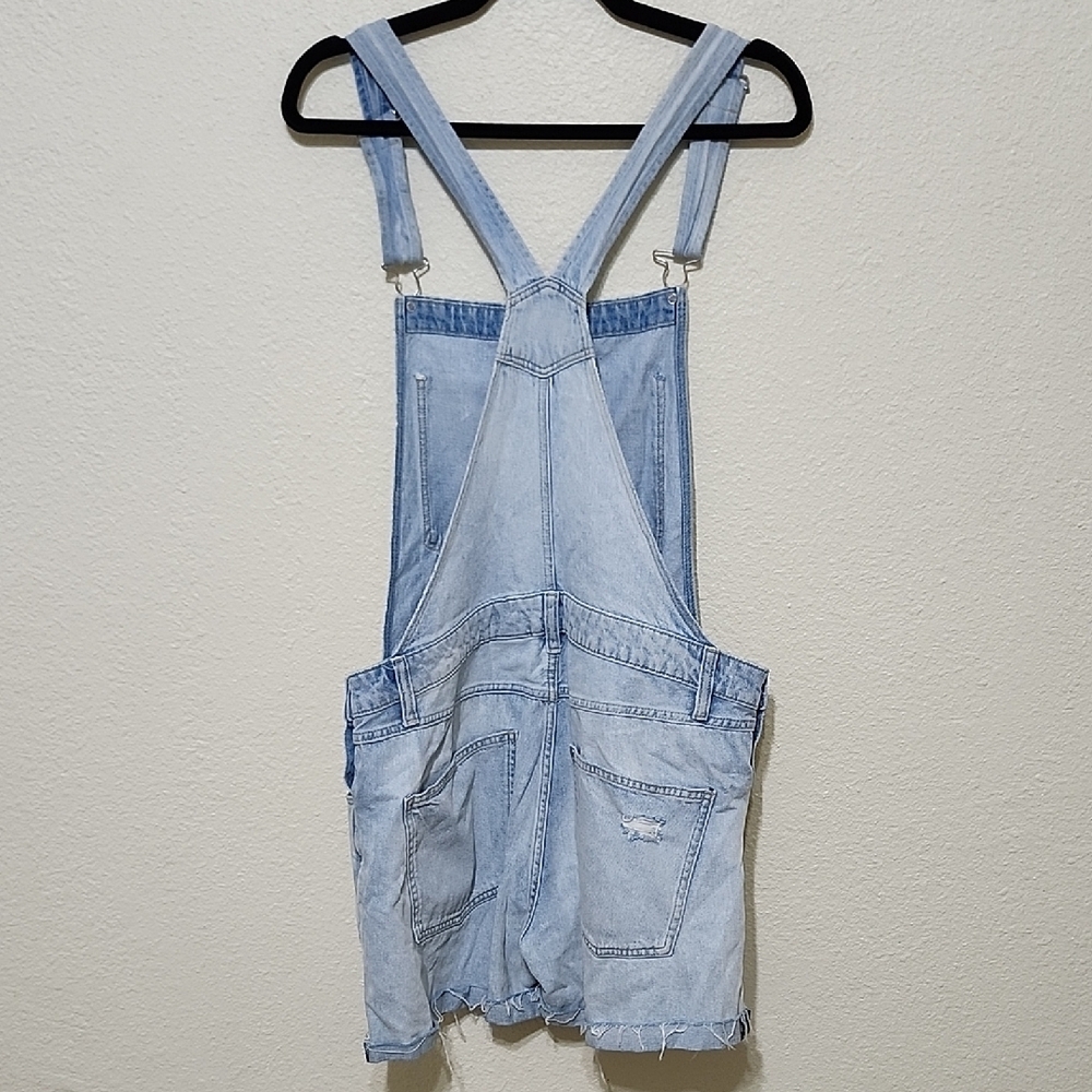 H&M Blue Denim Overalls with Adjustable Straps - Picture 8 of 11